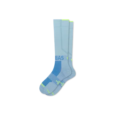 Bombas Sport Compression Knee High Socks (20-30mmhg) In Fog Harbor