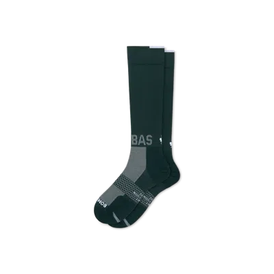 Bombas Sport Compression Knee High Socks (20-30mmhg) In Midnight Forest