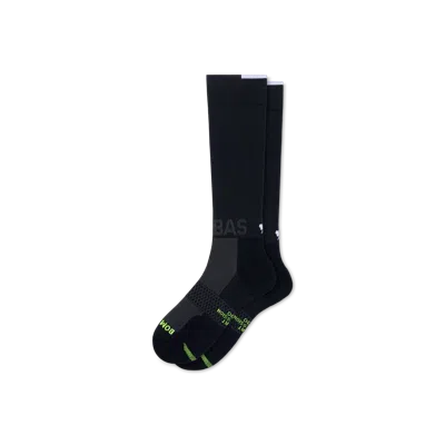 Bombas Sport Compression Knee High Socks (20-30mmhg) In Onyx