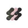 Bombas Studio Gripper Ballet No Show Sock 6-pack In Multi