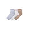 Bombas Studio Gripper Quarter Sock 3-pack In Multi