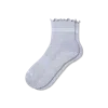 Bombas Studio Gripper Quarter Socks In Gray