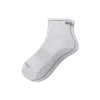 Bombas Studio Gripper Quarter Socks In Iris Grey