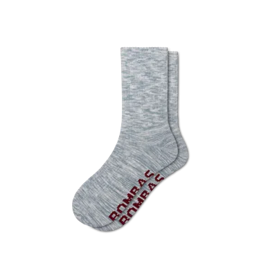 Bombas Summer Ragg Half Calf Socks In Gray