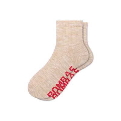 Bombas Summer Ragg Quarter Socks In Neutral