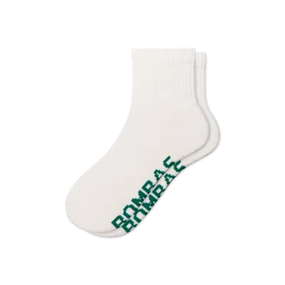 Bombas Summer Ragg Quarter Socks In White