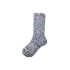 Bombas Summer Slub Calf Socks In Pacific Blue