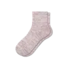 Bombas Summer Slub Quarter Socks In Dusty Mauve