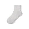 Bombas Summer Slub Quarter Socks In Harbor Grey