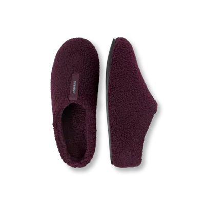 Bombas Sunday Slipper In Cherry Chocolate
