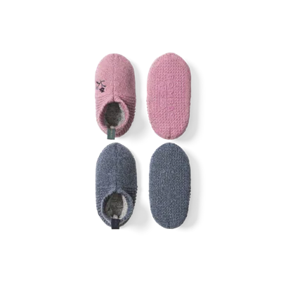 Bombas Toddler Gripper Slipper 2-pack