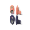 Bombas Toddler Gripper Slipper 2-pack In Guava + Navy Dusk