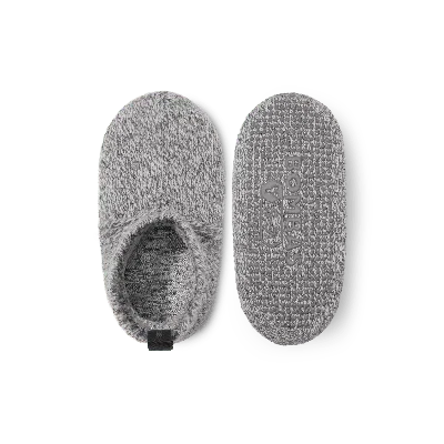 Bombas Toddler Gripper Slipper In Gray