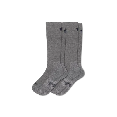 Bombas Travel Compression Knee High Sock 2-pack (15–20mmhg) In Multi