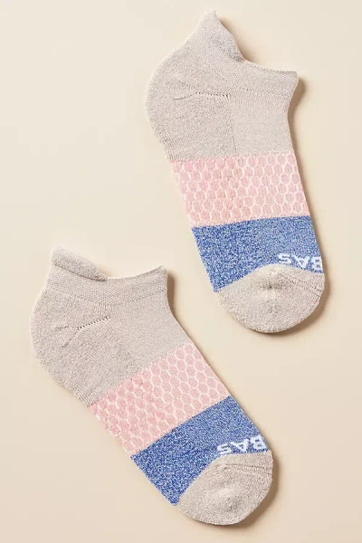 Bombas Tri-block Ankle Socks In Beige