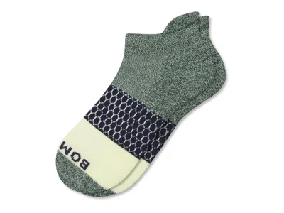 Bombas Triblock Ankle Socks In Dark Elm/navy