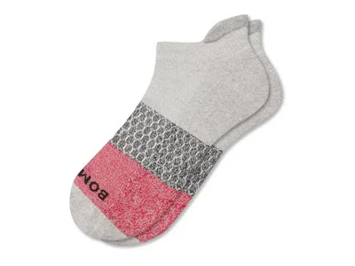 Bombas Triblock Ankle Socks In Gray