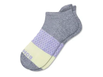 Bombas Triblock Ankle Socks In Lavender