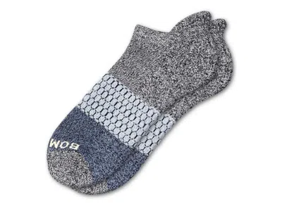 Bombas Triblock Ankle Socks In Gray