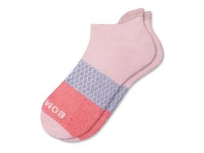 Bombas Triblock Ankle Socks In Pink