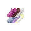Bombas Two Tone Ankle Sock 6-pack In Fjord Pink Mix