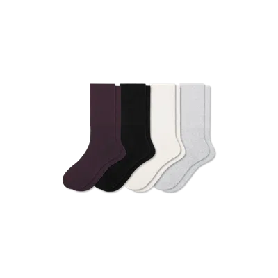 Bombas Ultra Stretch Calf Sock 4-pack In Mixed