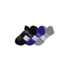 Bombas Ultralite Sport Ankle Sock 3-pack In Grey Indigo Mix
