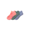 Bombas Ultralite Sport Ankle Sock 3-pack In Peach Sage Mix
