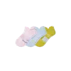 Bombas Ultralite Sport Ankle Sock 3-pack In Rose Blue Mix