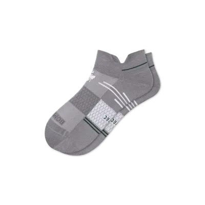 Bombas Ultralite Sport Ankle Socks In Moonlight Grey