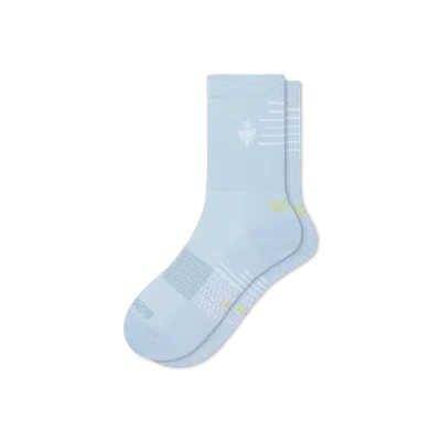 Bombas Ultralite Sport Half Calf Socks In Daydream Blue