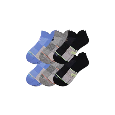 Bombas Ultralite Sport Merino Wool Blend Ankle Sock 6-pack