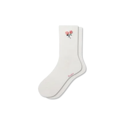 Bombas Valentine's Day Lightweight Half Calf Socks In Nude