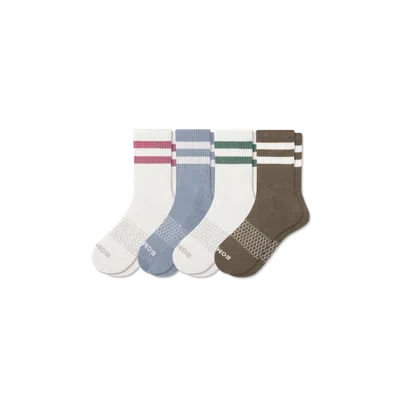 Bombas Vintage Stripes Half Calf Sock 4-pack