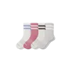 Bombas Vintage Stripes Half Calf Sock 4-pack In Multi
