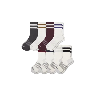 Bombas Vintage Stripes Half Calf Sock 8-pack