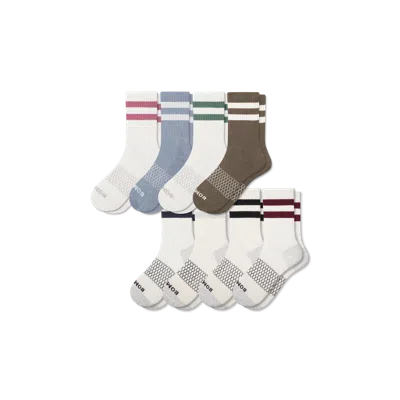 Bombas Vintage Stripes Half Calf Sock 8-pack