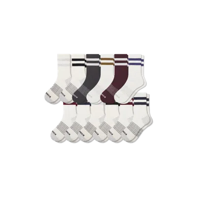 Bombas Vintage Stripes Half Calf Socks 12-pack