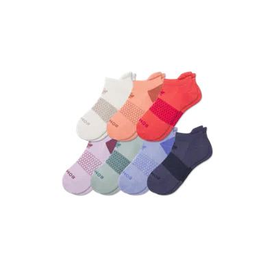 Bombas Week Of Ankle Sock 7-pack In Dawn Lavender Mix
