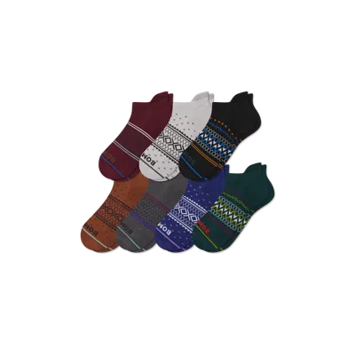 Bombas Week Of Holiday Ankle Sock 7-pack