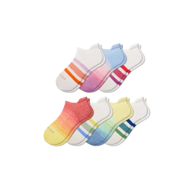 Bombas Week Of Pride Ankle Sock 7-pack In Rainbow Mix