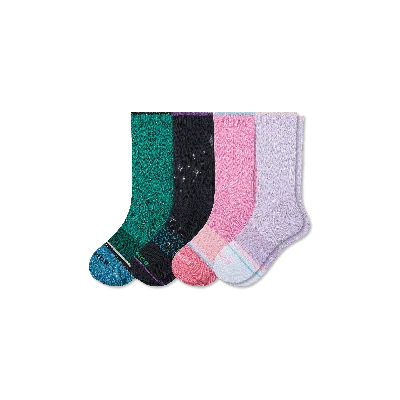 Bombas Wicked X  Calf Sock 4-pack In Wicked Mix