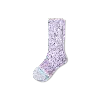 Bombas Wicked X  Calf Socks In Pastel Purple