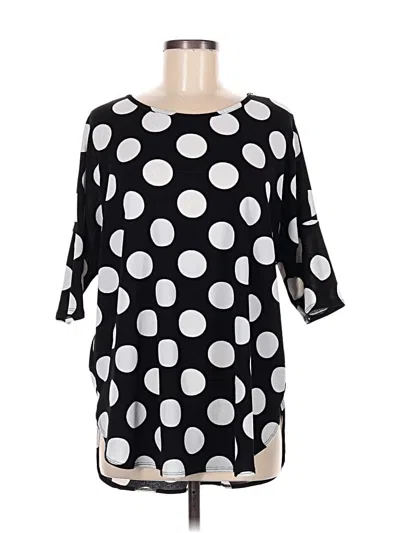 Pre-owned Bombom 3/4 Sleeve T-shirt In Black