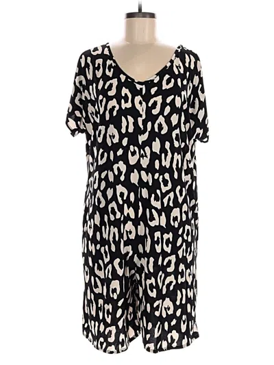 Pre-owned Bombom Casual Dress In Black