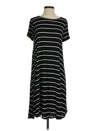 Pre-owned Bombom Casual Dress In Black