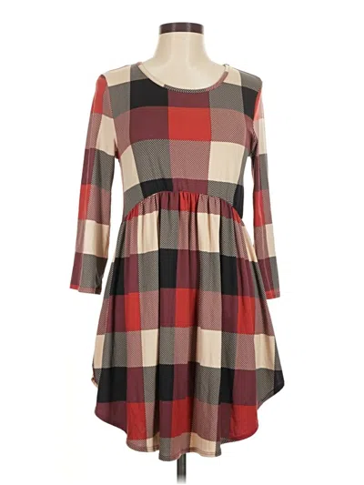 Pre-owned Bombom Casual Dress In Brown