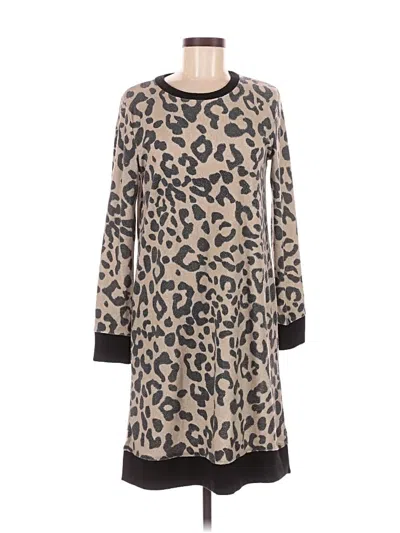 Pre-owned Bombom Casual Dress In Brown