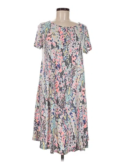 Pre-owned Bombom Casual Dress In Gray