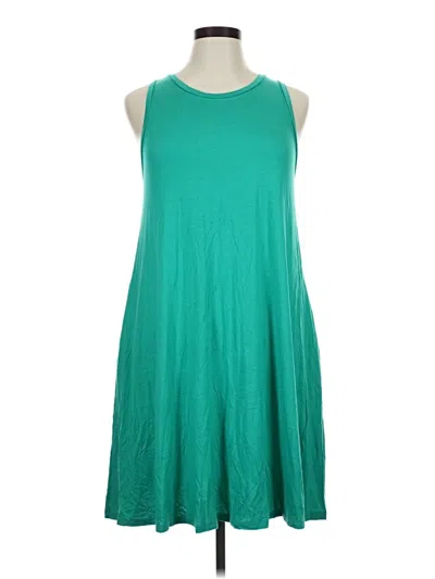 Pre-owned Bombom Casual Dress In Teal